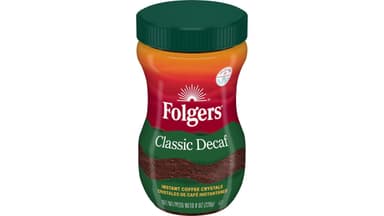 Folgers Classic Decaf Instant Coffee Crystals