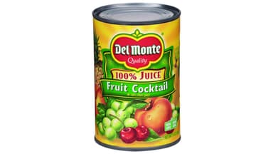 Del Monte Foods Fruit Cocktail in 100% Fruit Juice