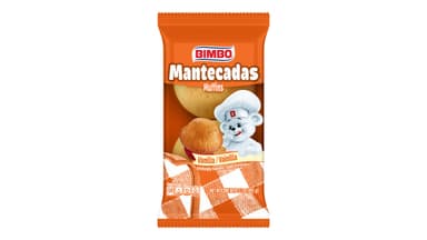 Bimbo Mantecadas Vanilla Muffins