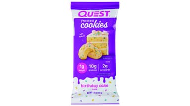 Quest Nutrition Soft Baked Frosted Birthday Cake Flavor Cookies