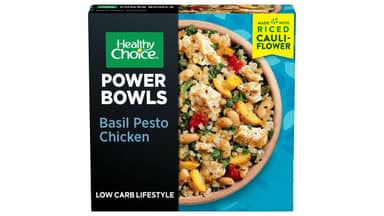 Healthy Choice Power Bowls Basil Pesto Chicken with Riced Cauliflower