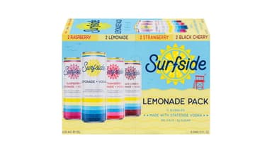 Surfside Lemonade Vodka Cans Variety