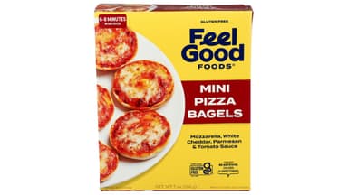 Feel Good Foods Gluten-Free Mini Pizza Bagels