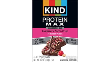 KIND Max Raspberry Chocolate Protein Bars - Protein - /