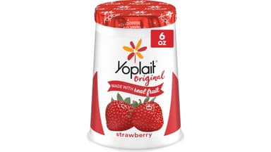 Yoplait Original Low Fat Strawberry Yogurt Cup