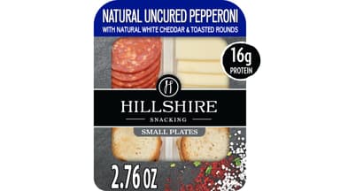 Hillshire Farm Small Plates Natural Uncured Pepperoni Lunch Meat with White Cheddar Cheese