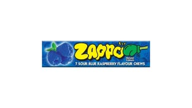 Zappo Sour Blue Raspberry Chewy Candy