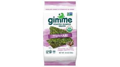 Gimme Organic Teriyaki Premium Roasted Seaweed Snack