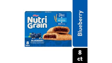 Nutri-Grain Blueberry Whole Grain Kids Soft Baked Breakfast Bars