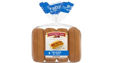 Pepperidge Farm Bakery Classics Top Sliced Hot Dog Buns