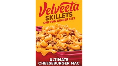 Velveeta Skillets Ultimate Cheeseburger Mac Dinner Kit