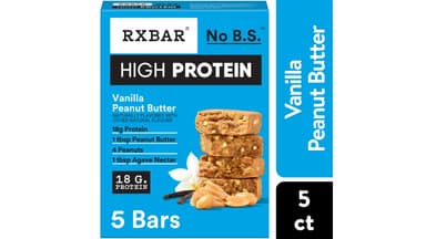 RXBAR Vanilla Peanut Butter High Protein Bars