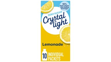 Crystal Light Zero Sugar Lemonade Flavored Drink Mix