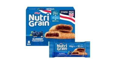 Nutri-Grain Blueberry Whole Grain Kids Soft Baked Breakfast Bars
