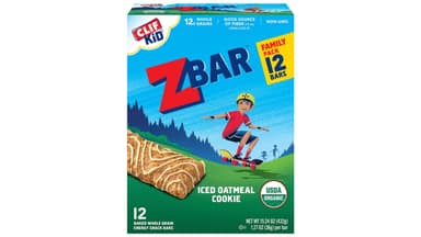 Clif ZBAR Organic Soft Baked Iced Oatmeal Cookie Energy Snack Bars