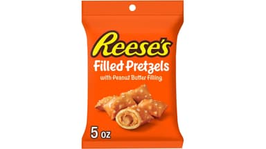 Reese's Filled Pretzels with Peanut Butter Filling