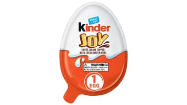 Kinder Joy Sweet Cream and Cocoa Wafer Bites Egg with Toy