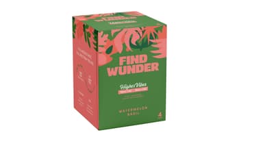 Find Wunder Higher Vibes Watermelon Basil Hemp THC Seltzer THC 10 mg CBG