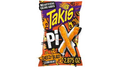 Takis Cheezy Blast Pix Cheese Corn Puff Snack