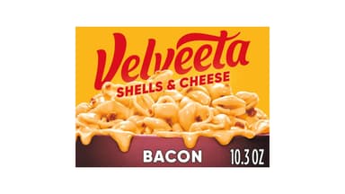 Velveeta Shells and Cheese with Bacon