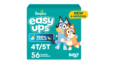 Pampers x Bluey Easy Ups 4T/5T Size 6 Training Underwear