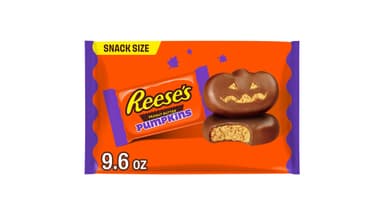 Reese's Milk Chocolate Snack Size Peanut Butter Pumpkins Halloween Candy