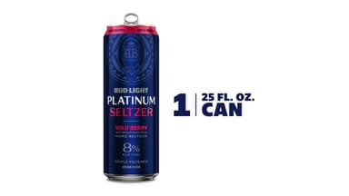 Bud Light Platinum Gluten Free Wild Berry Hard Seltzer