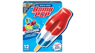 Bomb Pop Original Ice Pop Bars