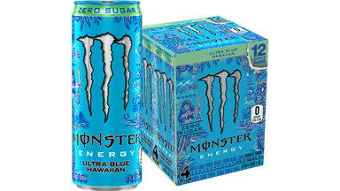 Monster Energy Ultra Blue Hawaiian Zero Sugar Energy Drinks