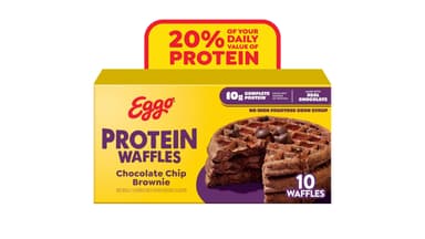 Eggo Protein Chocolate Chip Brownie Waffles