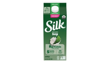 Silk Organic Plant Based Unsweet Soy Milk (