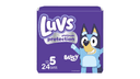 Luvs Bluey Platinum Protection Size 5 27+ lb Baby Diapers
