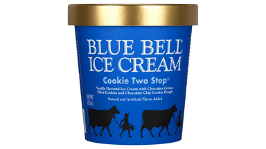 Blue Bell Creameries Cookie Two Step Ice Cream