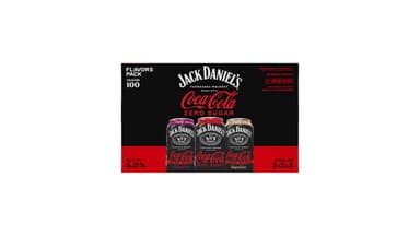 Jack Daniel's Zero Sugar Flavors Variety