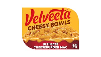 Velveeta Cheesy Bowls Ultimate Cheeseburger Mac