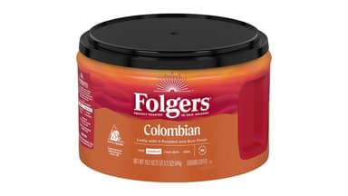 Folgers Colombian Medium Roast Ground Coffee Canister