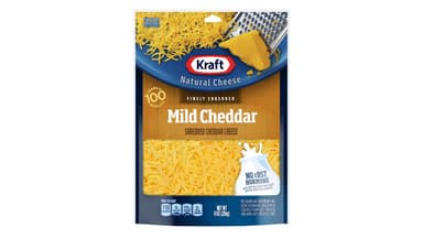 Kraft Mild Cheddar Finely Shredded Cheese