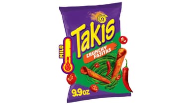 Takis Crunchy Fajitas Rolled Tortilla Chips
