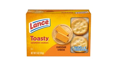 Lance Toasty Cheddar Cheese Sandwich Crackers