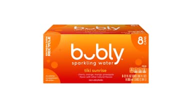 Bubly Tiki Sunrise Sparkling Water