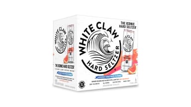 White Claw Gluten Free Ruby Grapefruit Hard Seltzer