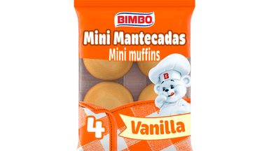 Bimbo Mantecadas Vanilla Mini Muffins