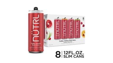 Nutrl Vodka Cranberry Variety Pack Hard Seltzer Slim