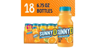 Sunny D Original Tangy Citrus Punch Orange Flavored Juice
