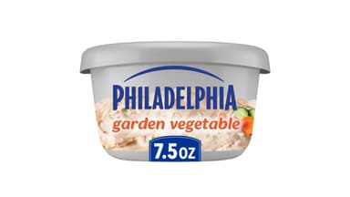 Philadelphia Garden Vegetable Cream Cheese Spread Tub