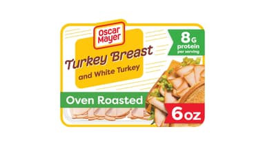 Oscar Mayer Oven Roasted Turkey Breast and White Turkey