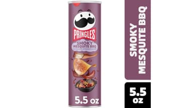 Pringles Smokey Mesquite BBQ Potato Crisps