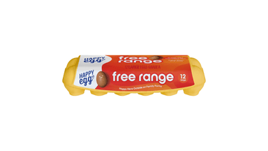 Happy Egg Co. Free Range Grade A Large Brown Eggs