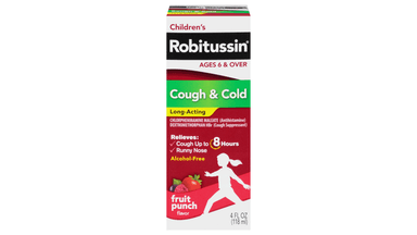 Children's Robitussin Long-Acting Cough and Cold Medicine