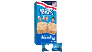 Rice Krispies Treats Original Crispy Marshmallow Squares Snack Bars
